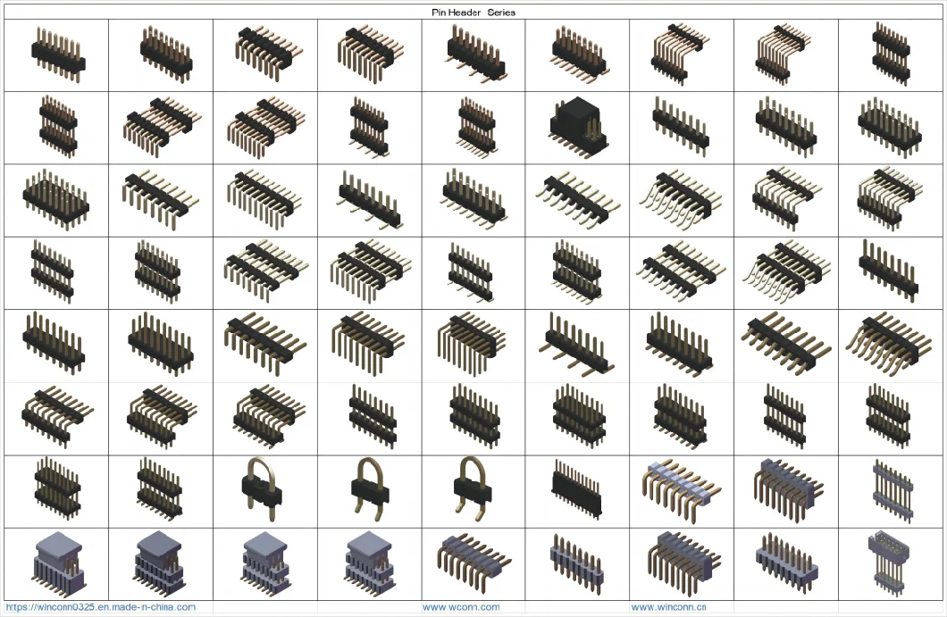 Pin Header Box Female Header;ATX;Btx;FPC;FFC;Lvds;IC Socket;RJ45;USB;1394;DIN;HDMI;Pcie;SATA;Wtb;Btb;Wtw;RF;D-SUB;DVI;Ngff;M2;SIM;Battery;Pogo Pin Connector