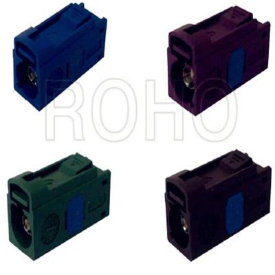 Conector Fakra Coaxial RF Reto para Chicote de Fios para Veículos/Carros