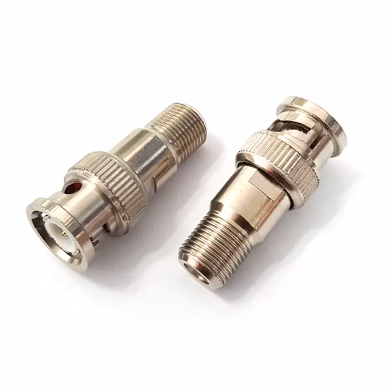 Conector BNC macho tipo crimpagem para Rg58 Rg59 RG6 Rg213