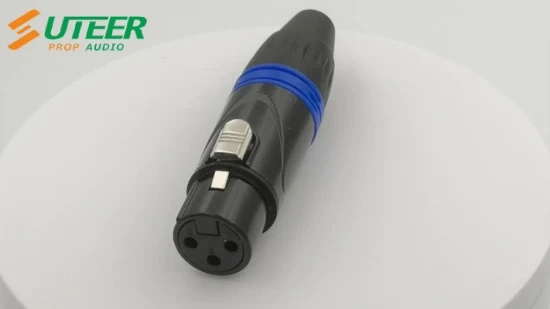 Conector XLR de 3 pinos/plugue de telefone de 6,35 mm/conector de smartphone de 3,5 mm/Speakon/RCA/Powercon/Ethercon/Conectores BNC/Conector de alto-falante/Conector Ethernet/Conector de alimentação