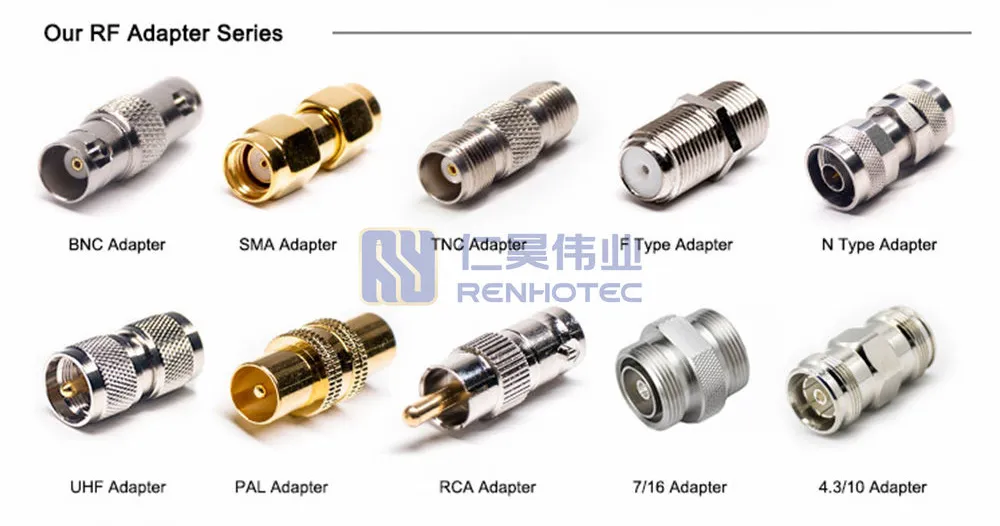 50ohm RF Coaxial BNC Macho para Conector Adaptador BNC Macho