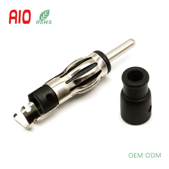 Rg174 RoHS Crimp DIN 41585 Jaso D501 Motorola Plug Masculino Cabo Coaxial RF Conector À Prova D' Água Conector Automático para Antena de Scanner de Rádio Automotivo